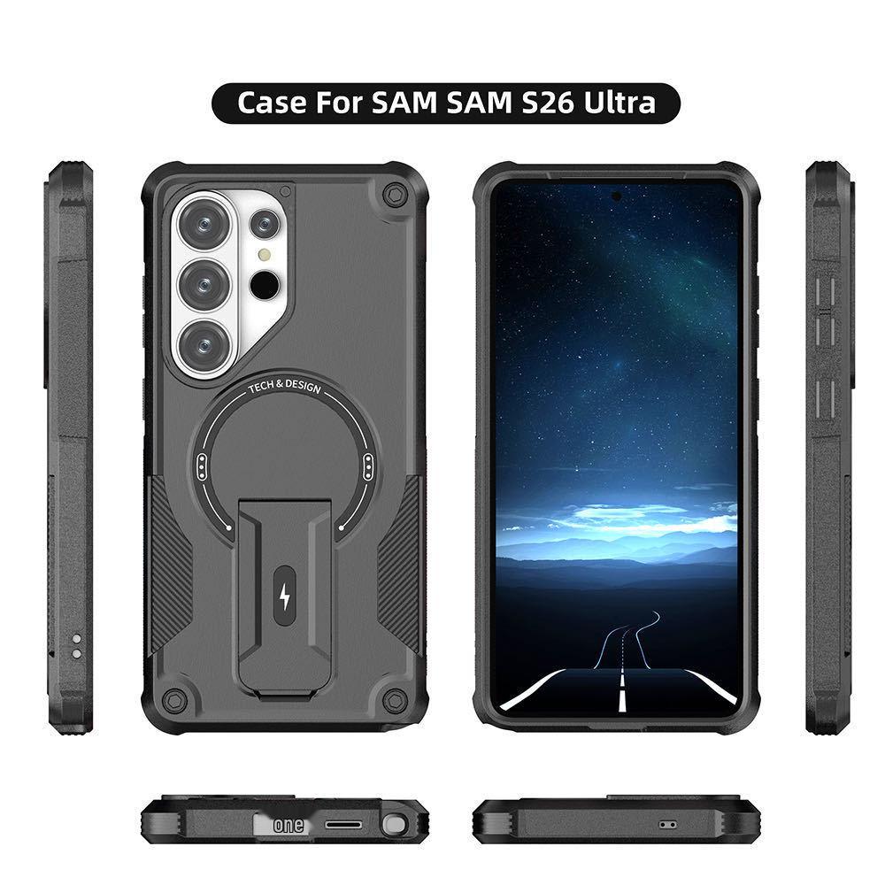Бундеслига Samsung S26 Ultra Магнитная Невидимая Подставка Защитный Чехол для Телефона S25 Plus A57