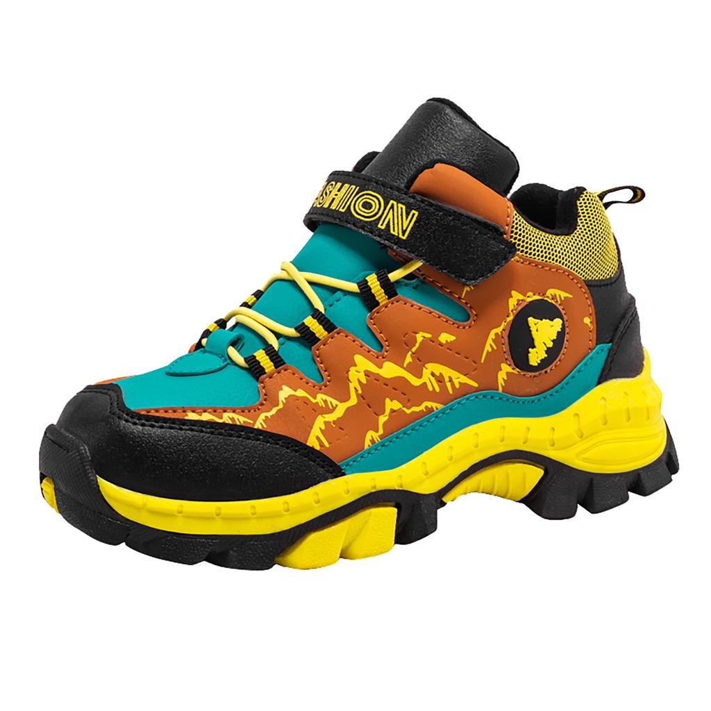 Спортивная обувь на открытом воздухе для мальчиков и больших детей, повседневная нескользящая удобная походная обувь