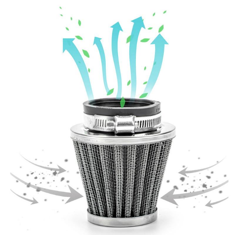 35mm-60mm Universal Motorcycle Air Filter Mushroom Head Filters Motorcycle Carburetor Air Intake Filter Cleaner Replacement