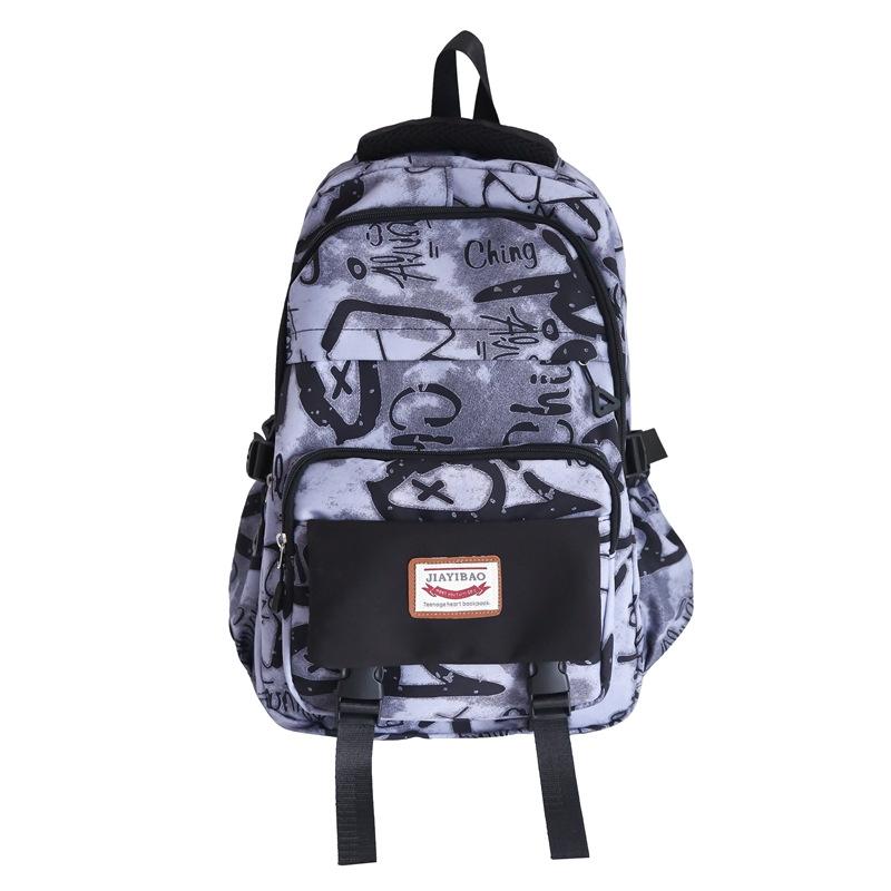 Backpack Women's Large Capacity Student Backpack Men's Bag Junior High School Student Schoolbag