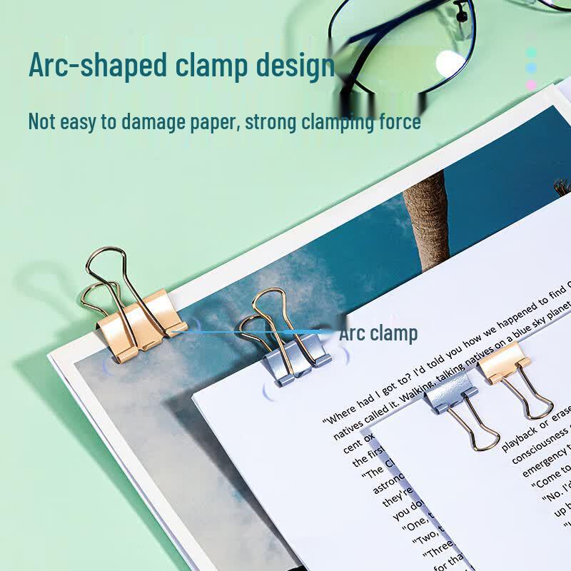 Deli Morandi Multi-size Binder Clip Set