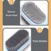 Multifunctional Double-sided Shoe Brush Silicone Soft Brush Powerful Decontamination Cleaning Brush Shoe Cleaner Kit