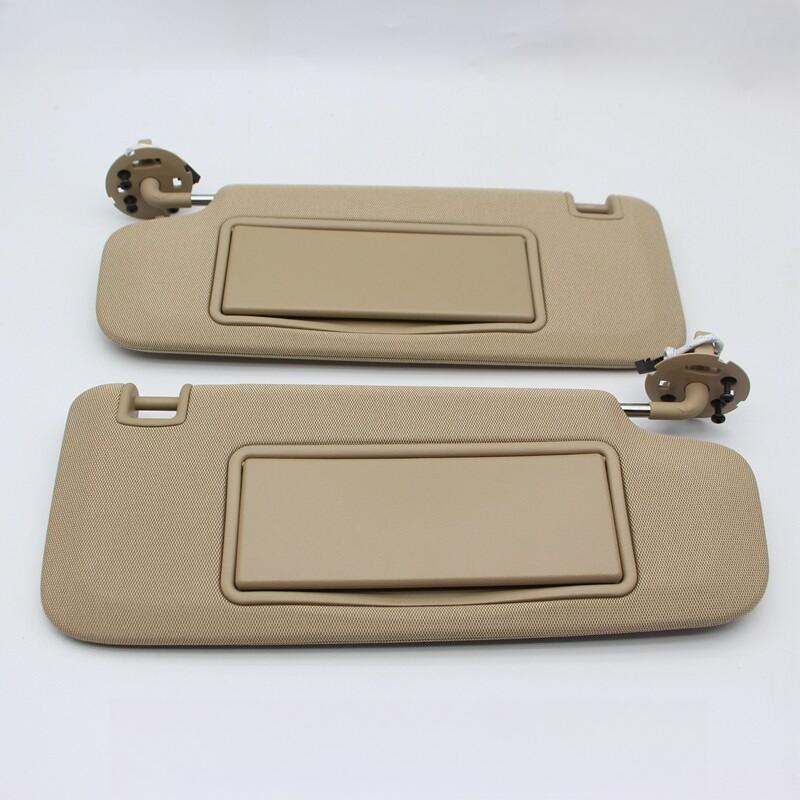 For Chevrolet Malibu XL 2016-, For Buick Regal 2009- LaCrosse, Left Right Car Sun Visor Makeup Mirror Baffle Interior Re