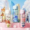 Zootopia Judy And Nick Tritan Kids Water Bottle With Straw For School And Travel