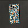 Прозрачный квадратный чехол-трубка для защиты iPhone 16 ProMax 11 14 Pro Max 13 12 15 Plus, защита от окисления, чехол с леопардовым принтом