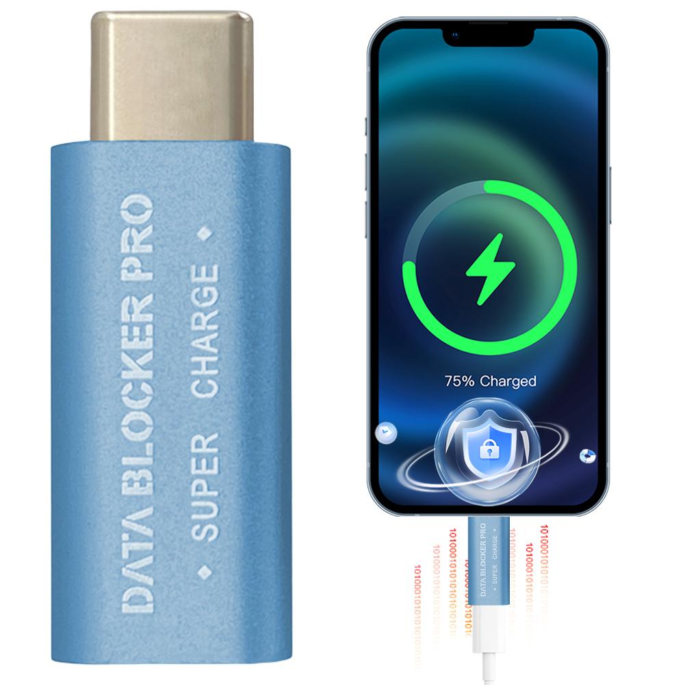 Type C Блокиратор данных Type C Защита разъема зарядки USB C от Juice Jacking