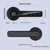 Дверной замок с отпечатком пальца TTLOCK Управление через приложение Ручка безопасности с отпечатком пальца Тип замка USB Type-C Аварийная зарядка для дверей толщиной 3,5-6,5 см