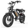 HEADEER BK20 Adult E-Bike 48V20AH Battery 750W Motor Electric Bicycle 150KG Load 80KM Range 20 Inch Fat Tires Off-Road E-Mountain Bike