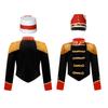 Boys Girls Drum Major Team Uniform Nutcrackers Costume Set Marching Band Tassel Jacket Coat Hat Outfits for Drummer Performance