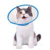 Cat Cone Collar Adjustable Recovery Pet Cone E-Collar Wound Healing Anti-licking Protective Collar Neck Cover for Cats Kittens Rabbits