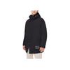 Armani Exchange Однотонная хлопковая куртка с капюшоном и вышивкой-патчем Мужские куртки Черный 6LZK32-ZNUKZ-1200