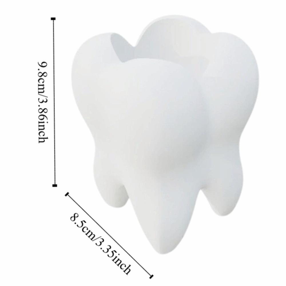 Creative 3D Printing Toothbrush Holder Multi-functional Toothbrush Rack  Gift for Dentist