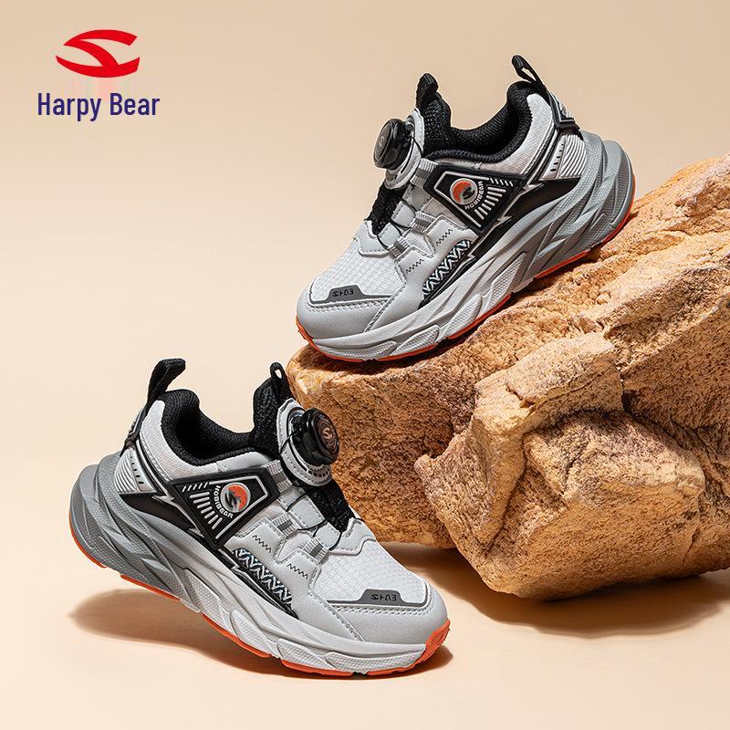 Кожаные кроссовки для мальчиков Hapi Bear - Легкая, удобная спортивная обувь на весну/осень