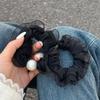 Elastic Hair Bands Tie Scrunchies Accessories for Girls Women Rubber Leading Fashion Vintage Makeup Korean Adults Kpop Pearl New