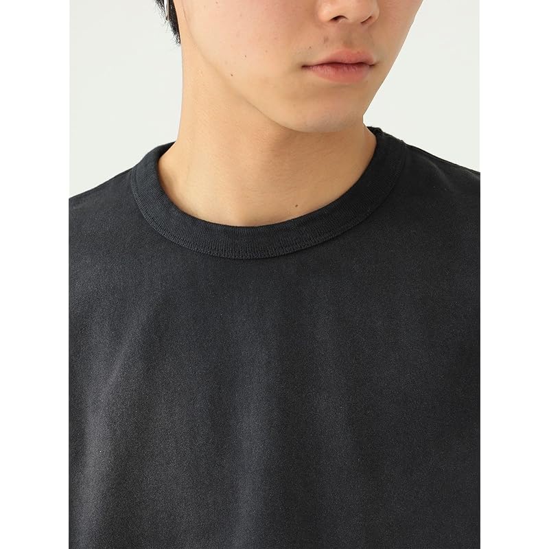 [Beams] S/S TEE vintage like fade T-shirt men's BLACK S 11041285146