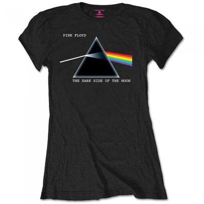 Pink Floyd Футболка унисекс для взрослых Dark Side Of The Moon Courier из хлопка
