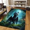 Ковры разных размеров с узором Беззубика из «Как приручить дракона», мультяшный стиль, подходят для спален, гостиных, диванов