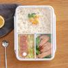 Отдельный ланч-бокс Портативный ланч-бокс Bento Box Герметичный пищевой контейнер Посуда для микроволновой печи Ланч-бокс Белые ящики для хранения