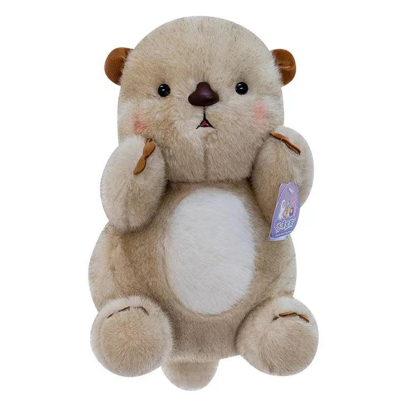 Cute Beaver Plush Bear Hamster Doll Animal Grab Doll