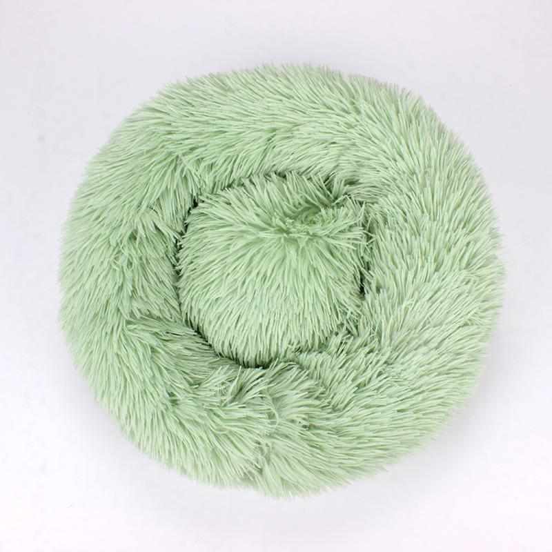 Креативная плюшевая сумка Four Seasons, теплая, круглого размера, для кошек и собак, для собак, для кошек, для домашних животных, товары для животных