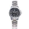 Fashion Women Stainless Steel Love Analog Quartz Round Wrist Watch