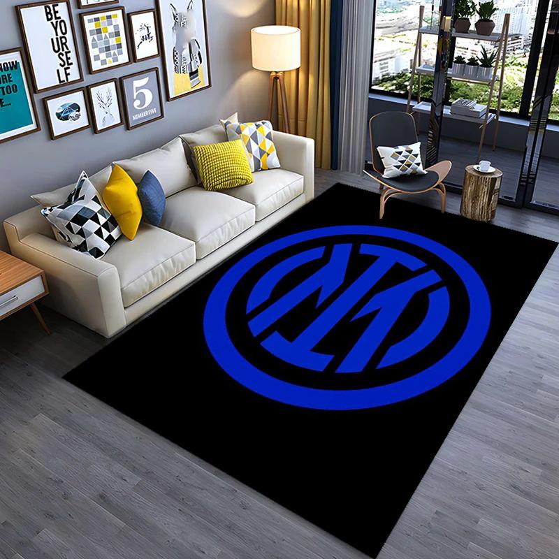 Inter Milan Emblem Artwork carpet printing Suitable for all seasons Art Fashion Dormitory decoration