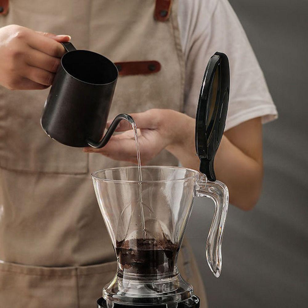 PC Pour Over Coffee Dripper 600ml Coffee Brewer Pot Coffee Utensil Tea Infuser Outddor