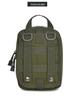 “Tactical Camo Outdoor Medical Bag - Multifunctional Emergency & First Aid Kit”