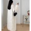New Warm Imitation Fox Fur Imitation Coat Medium and Long Women's 2024 Celebrity Fur Coat