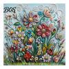 DIY Faux Pearl Rhinestone Painting Kit Luxury Kit, 25x25cm Resin Art with Animal Framed Decor Floral Patterns, Stress Relief Hobby Craft, Tabletop