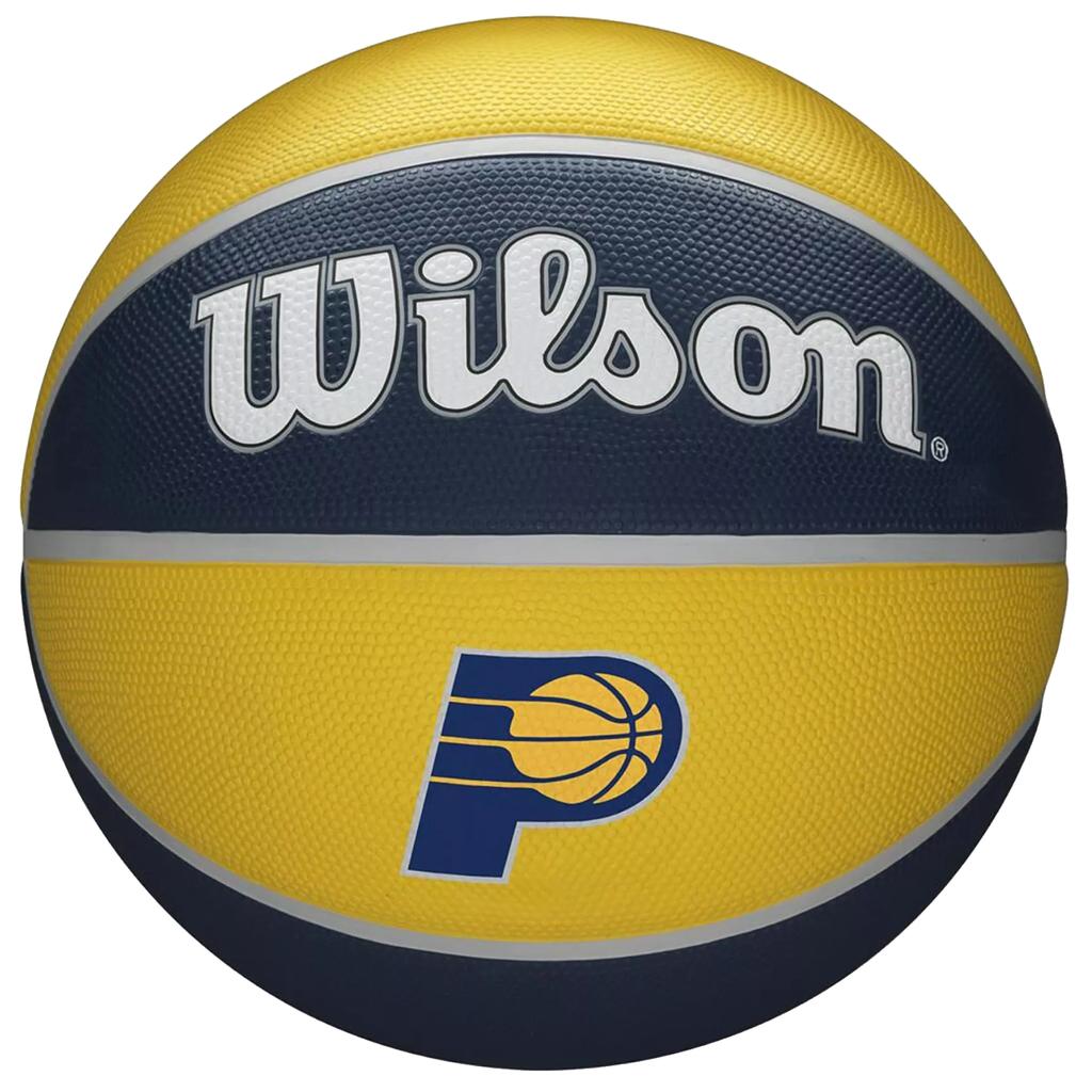 Wilson NBA Team Indiana Pacers Ball, Unisex Yellow Basketball