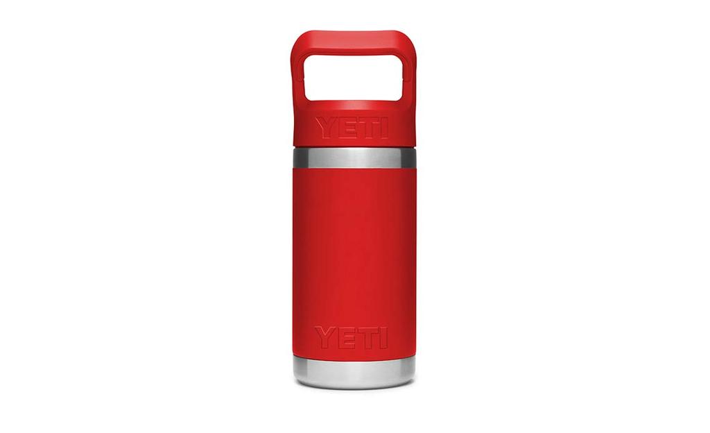 Yeti Rambler JR 12 oz Kids Bottle, Canyon Red, Insulated Thermos, for Kids, and Hot Water. [Used]