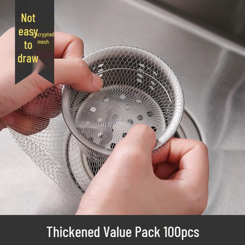 Disposable Mesh Sink Strainer for Vegetables and Garbage