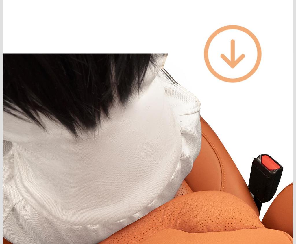 Car Headrest & Lumbar Support Pillow Set - 5-Piece Neck & Back Cushion for New Vehicles