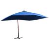 VidaXL Hanging Parasol with Wooden Pole, Patio Sunshade, Sun Shelter, Beach Parasol Garden Balcony Terrace 47123