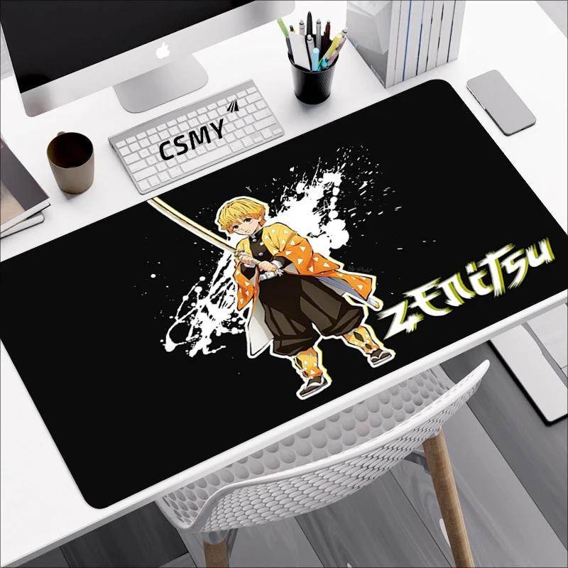 Demon Slayer Коврик для мыши Игровые ноутбуки Коврик для клавиатуры Настольный коврик Защита стола для ПК Коврик для мыши Игровой Офисные коврики Аниме Коврик для мыши Ковер