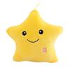Светящаяся Светодиодная Подушка в Виде Разноцветных Звезд, Плюшевая Игрушка-Подушка для Детских Комнат