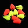 Snap-on Water droplets Indicator Fish Beans Fly Fishing Bobbers Float Oval  Fishing Floats Beads