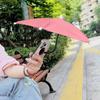 Магнитный зонт для телефона для iphone 15/14/13/12 Pro/Pro Max Антибликовый солнцезащитный козырек Защитная крышка Вращение 360° Мини-зонт 24 см