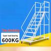 JINGGENG Mobile Rolling Platform Ladder