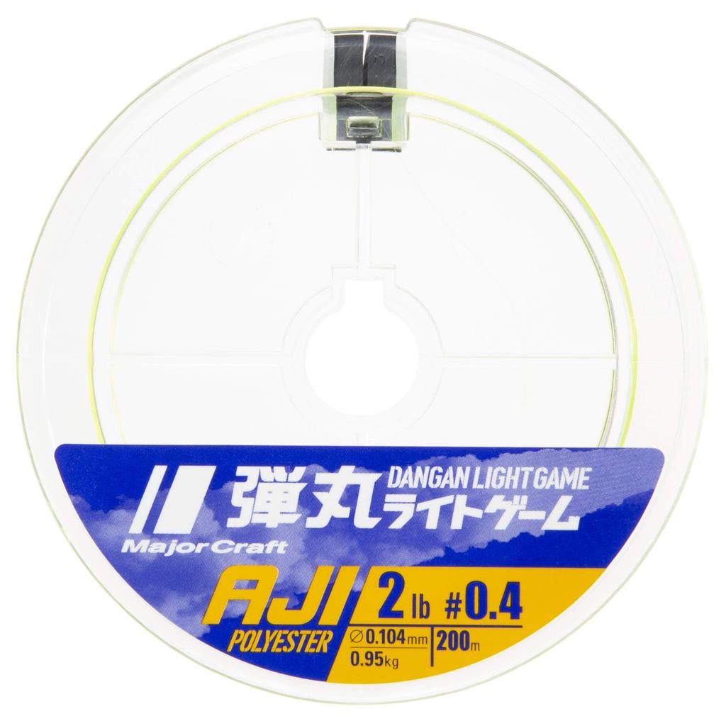 Major Craft Bullet Fluorolite AJI Game Line (Ester) DLG-A 0.4/2lb