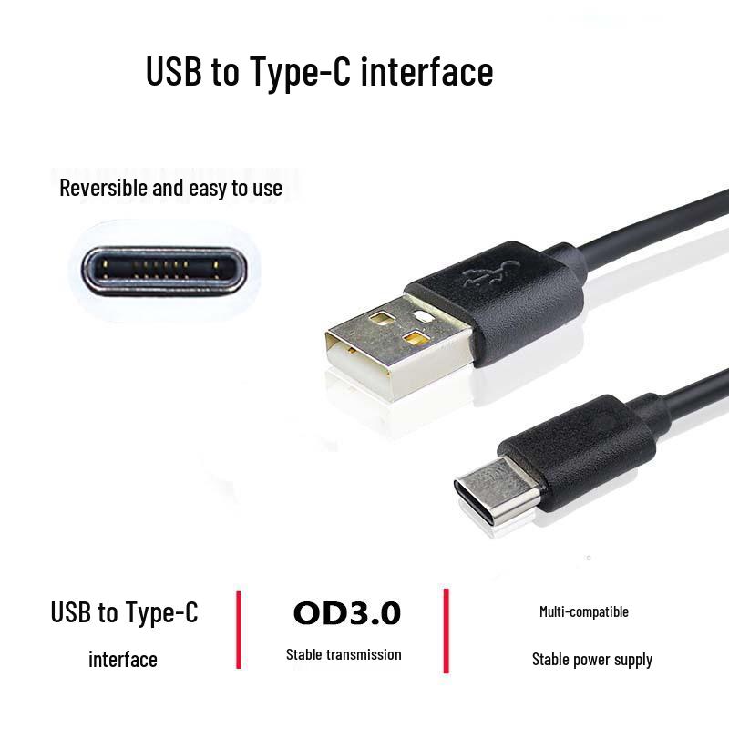 Комплект: USB-кабель для зарядки Type-C и кабель для передачи данных Bluetooth-наушников для Android.