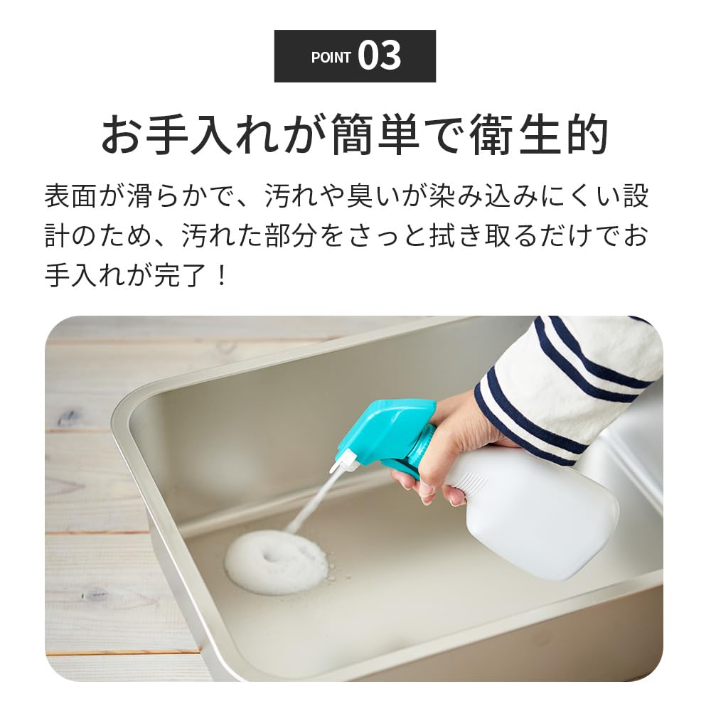 Туалет для кошек из нержавеющей стали M Серый туалет для кошек из нержавеющей стали Чистый Простой Прочный Предотвращение рассеивания Размеры Ширина 50 см x Глубина 35 см x Высота