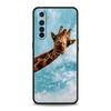 Иллюстрация жирафа Чехол для телефона Для Realme 12 11 10 9 8 5G 7 6 GT5 GT3 GT2 Pro C21 C11 C25 C35 Для Realme GT Neo 2 3 3T 5 Чехол