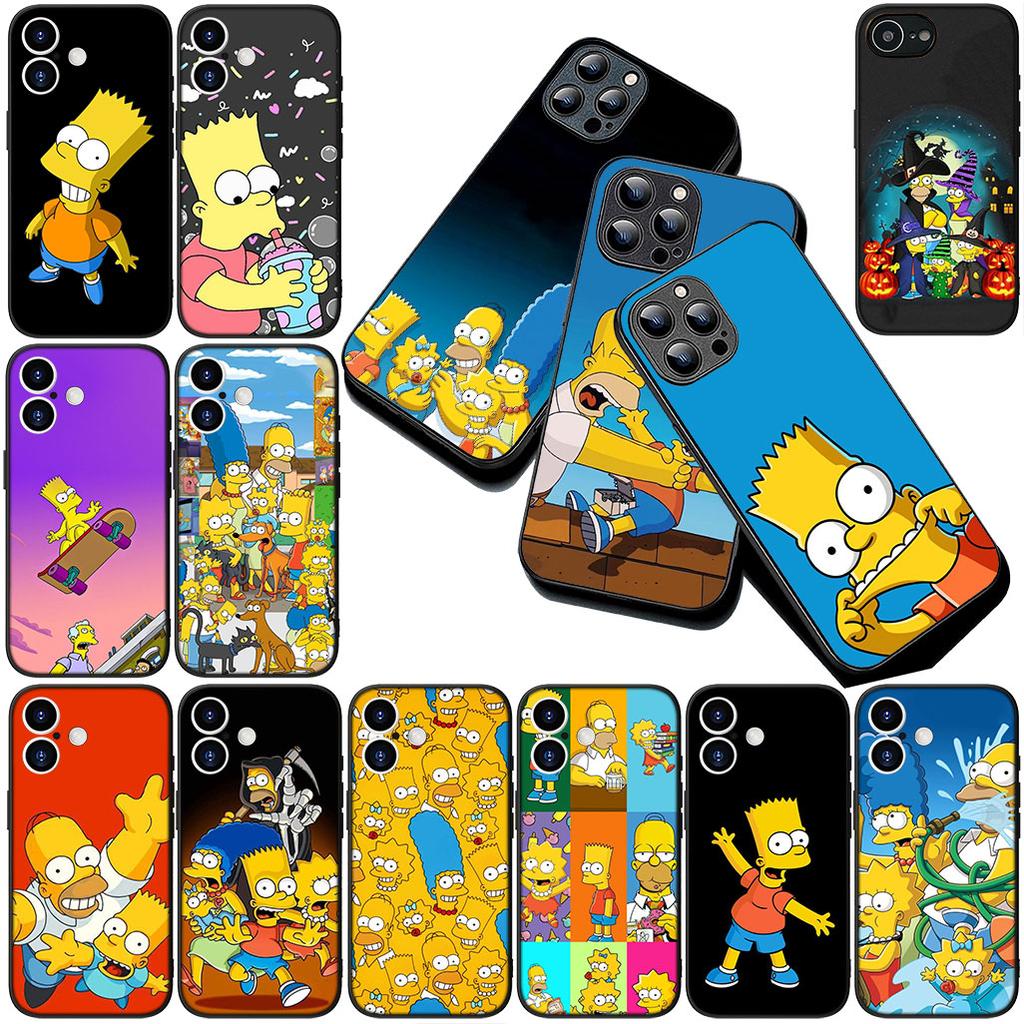 Casing for Apple iPhone 12 13 Pro Max Mini ProMax X XR Air 13Pro XS Phone Cover Protective Case Wallpaper S-Simpsons Bart