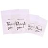 100Pcs Plastic Candy Gift Bags Thank You Cookies Baking Packaging Bag  Xmas Gift Packaging Bags