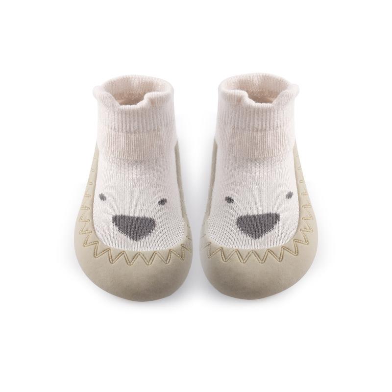 Spring And Summer Baby Shoes Soft Cartoon Baby Floor Socks Non-Slip Toddler Shoes Anti Drop Soft Soled Newborn Shoes