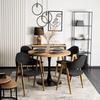 Ruiz Upholstered Living Room Chair Black Modern Loft
