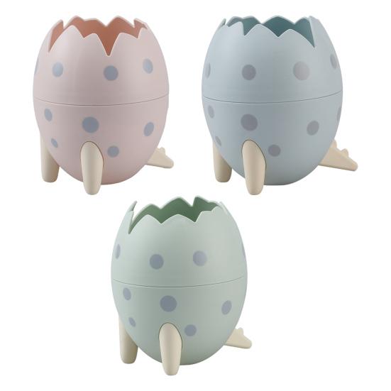 Подставка для ручек в виде яйца динозавра, съемный ящик для хранения канцелярских принадлежностей, практичный органайзер для стола для ручек