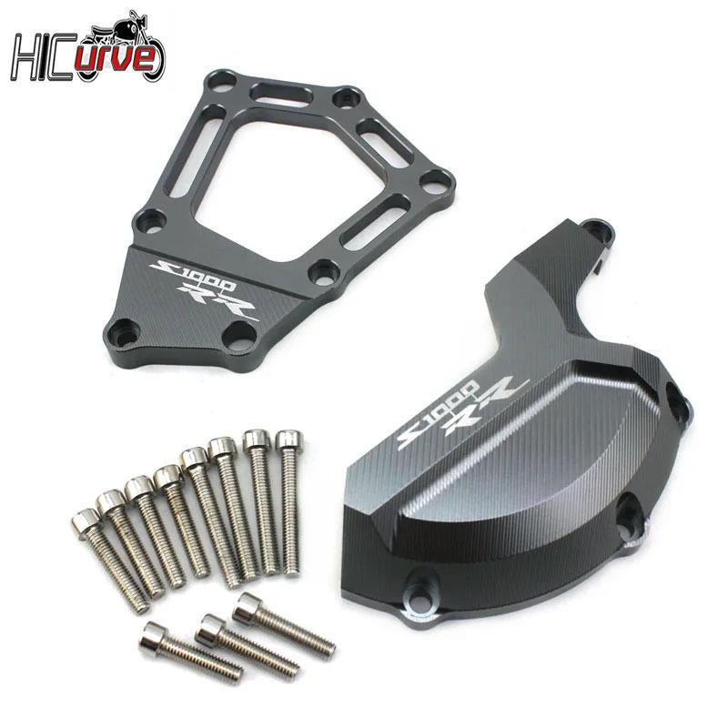 Для BMW S1000RR S1000 RR S 1000 RR HP4 K42 K46 2009 - 2018 2017 Мотоцикл Защита двигателя Крышка статора Слайдер Защитная крышка